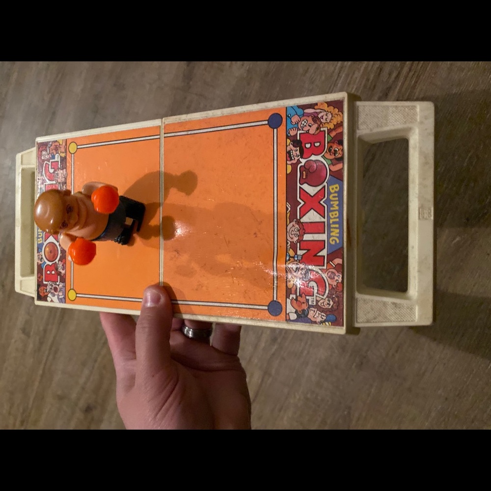 Vintage Tomy Bumbling Boxing Playset *1 Boxer Only